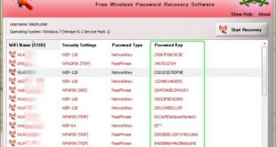 WiFi Password Decryptor