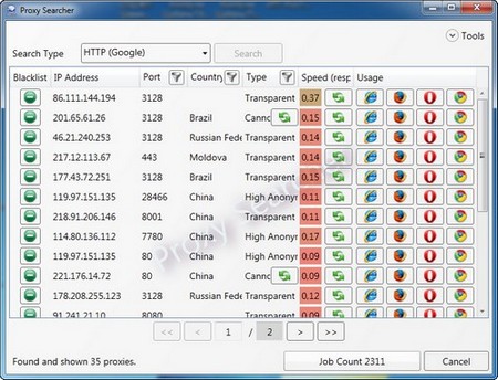 Proxy Searcher